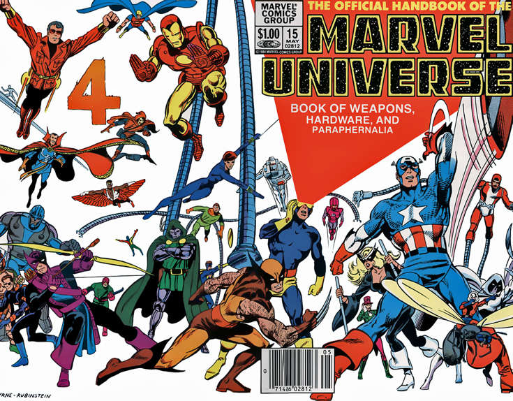 Official Handbook of the Marvel Universe (Vol. 1) #15 Newsstand Edition