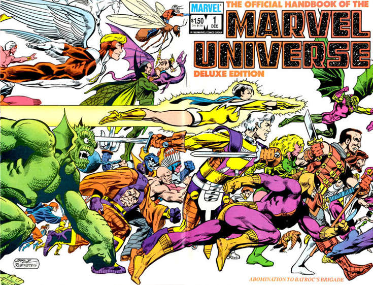 Official Handbook of the Marvel Universe (Vol. 2) #1