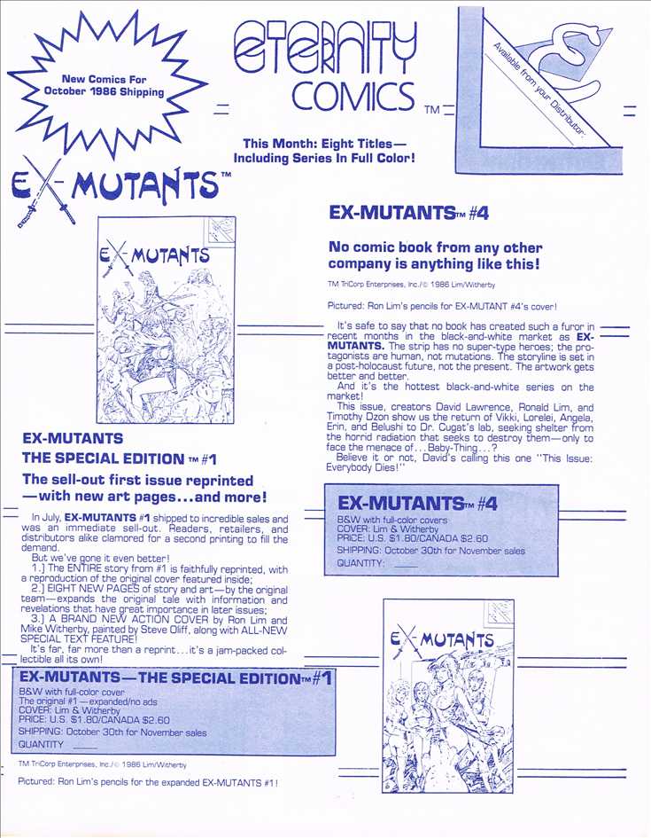 Eternity Comics #198610