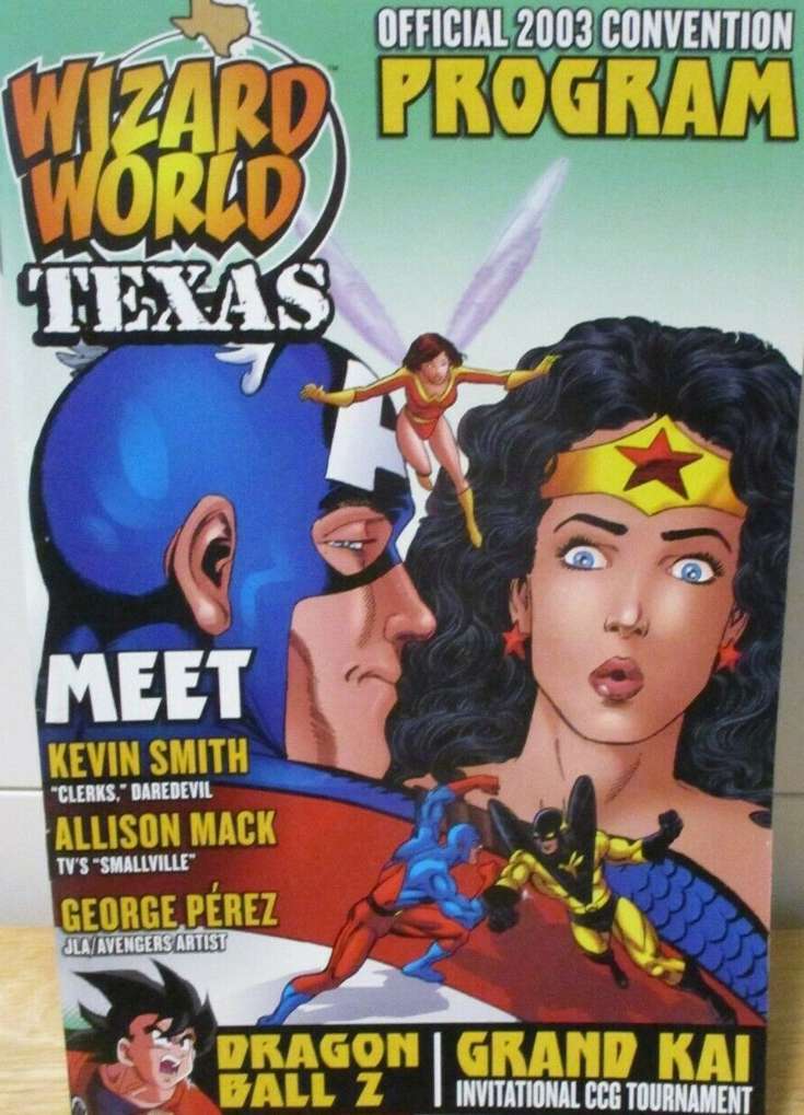 Wizard World Texas Comic Con Program