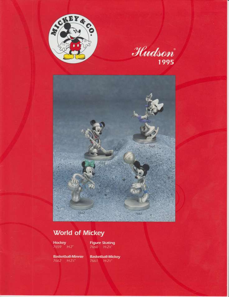 Hudson 1995 World Of Mickey Catalog #1