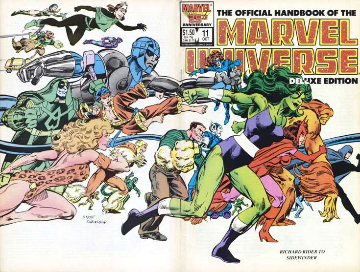 Official Handbook of the Marvel Universe (Vol. 2) #11