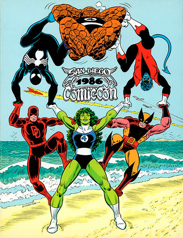 Comic-Con International Souvenir Book #1986