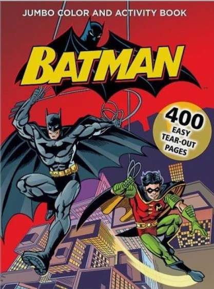 Batman: Jumbo Color and Activity Book