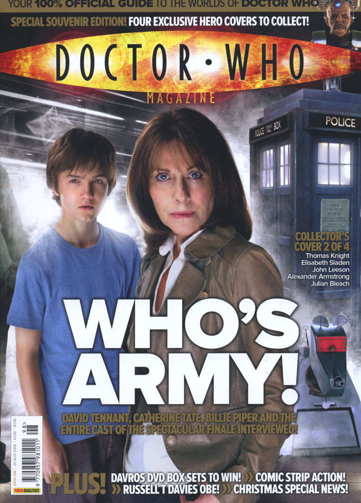 Doctor Who Magazine #398 Variation B