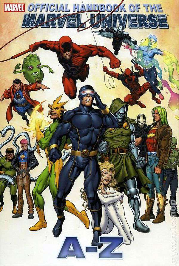 Official Handbook of the Marvel Universe A to Z #3 Hardcover