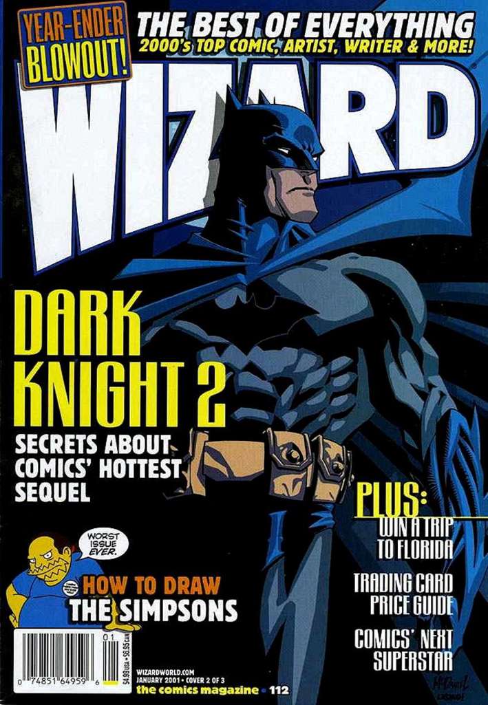 Wizard: The Comics Magazine #112 Variation B