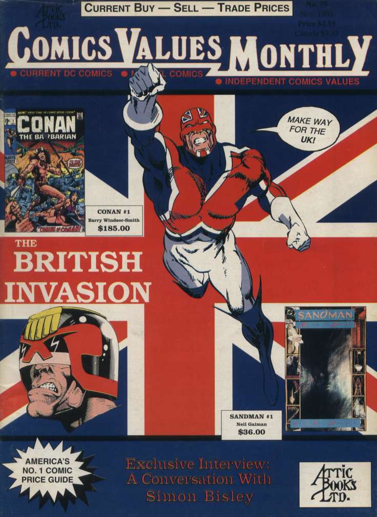 Comics Values Monthly #75