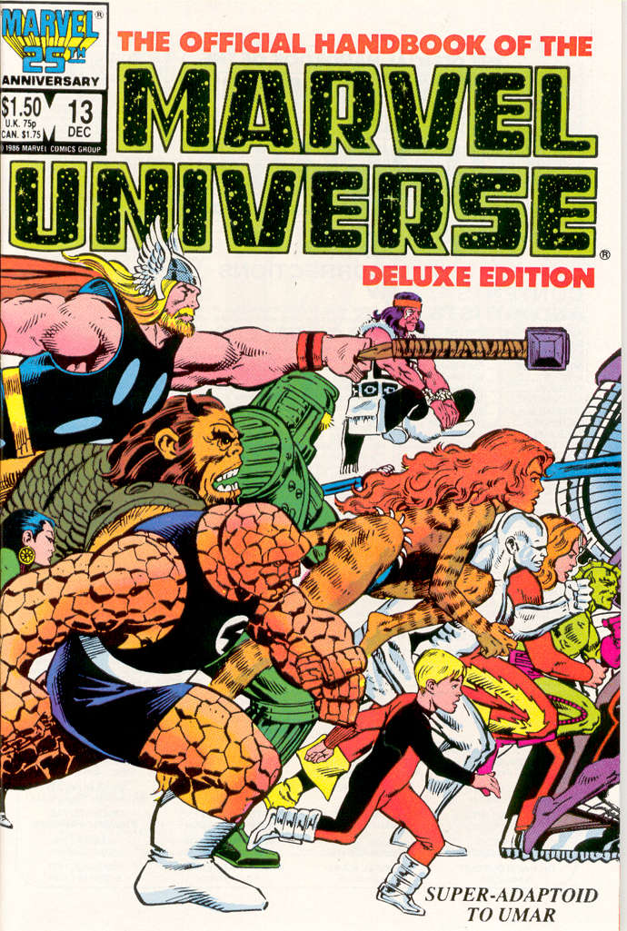 Official Handbook of the Marvel Universe (Vol. 2) #13