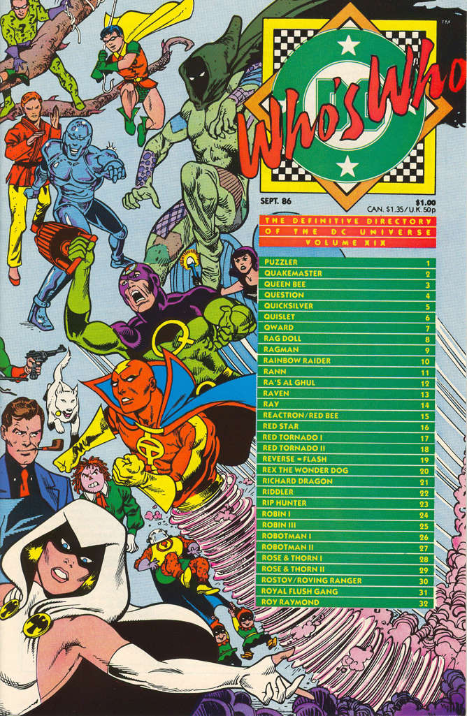 Who’s Who: The Definitive Directory of the DC Universe #19