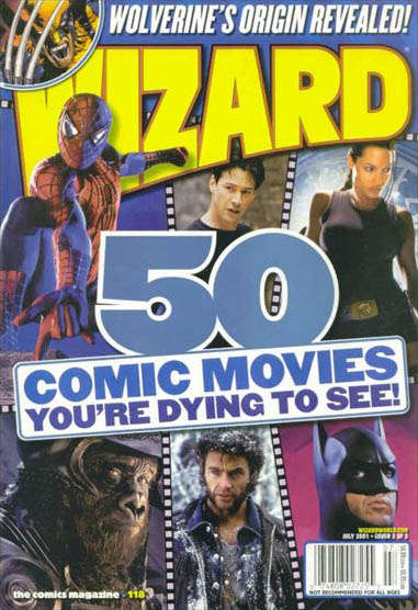 Wizard: The Comics Magazine #118 Variation B
