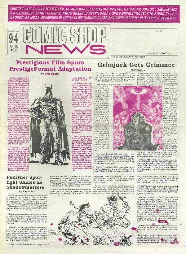 Comic Shop News #94