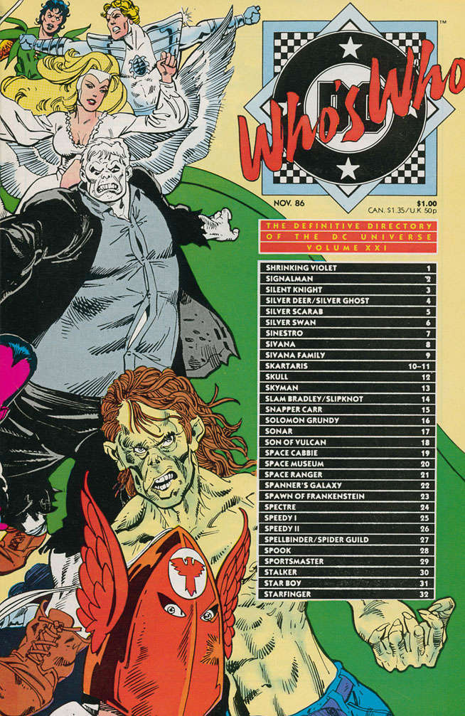 Who’s Who: The Definitive Directory of the DC Universe #21