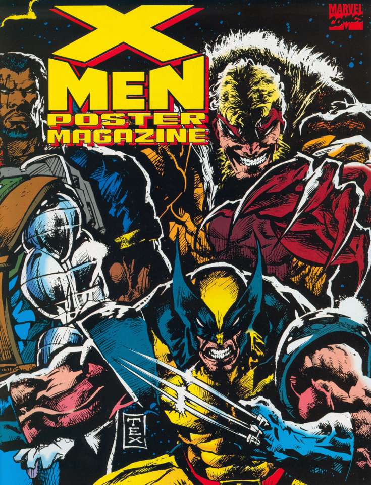 X-Men Poster Magazine #2