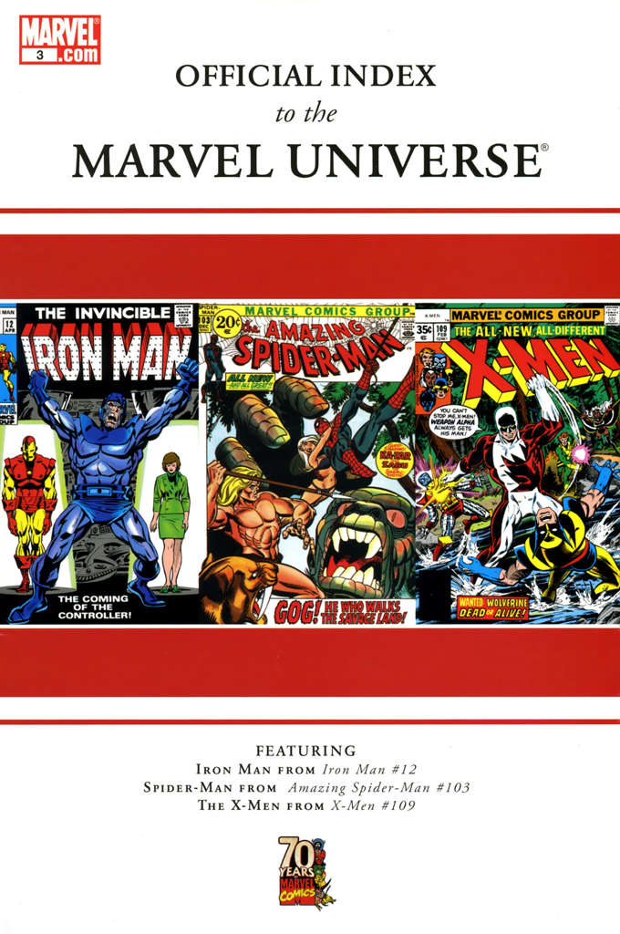 Official Index to the Marvel Universe #3