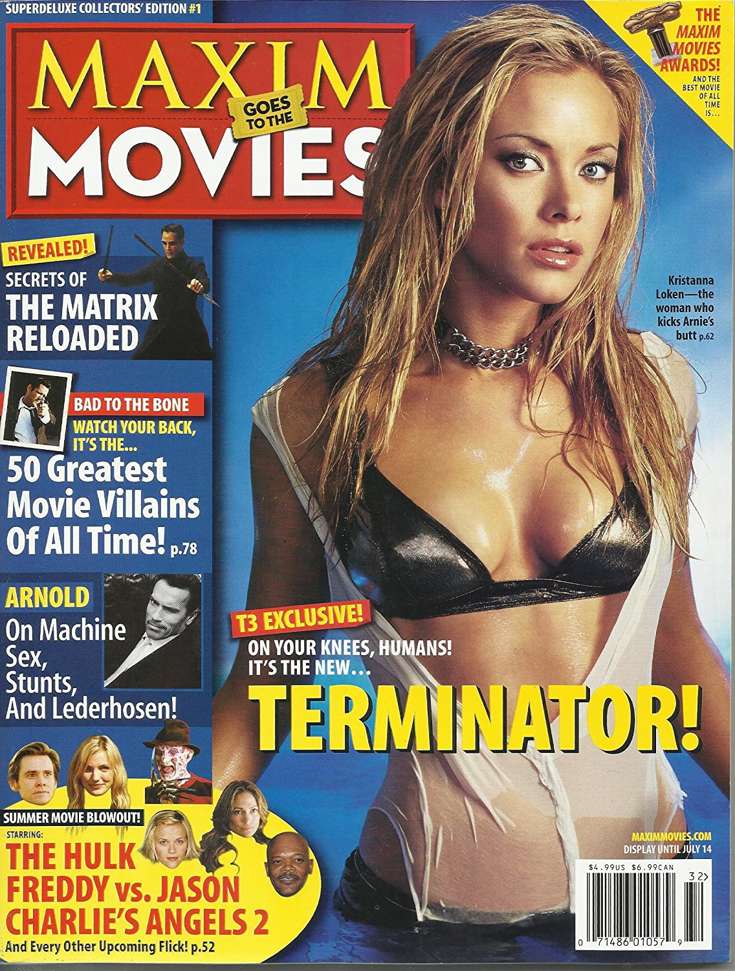 Maxim Goes to the Movies Magazine