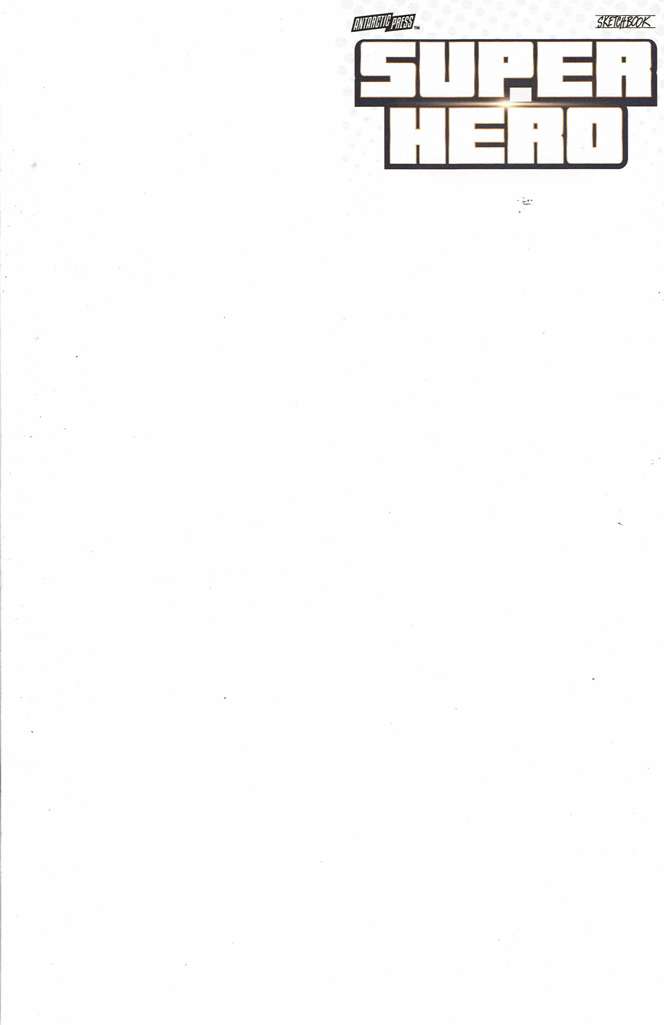 Super Hero Sketchbook