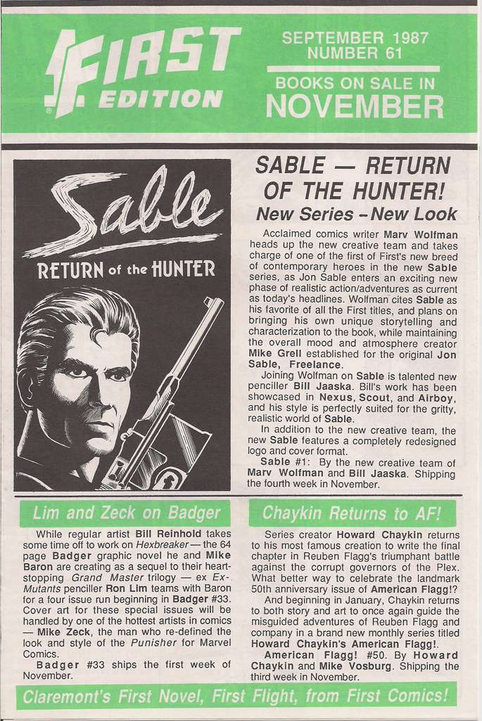 The First Edition #61