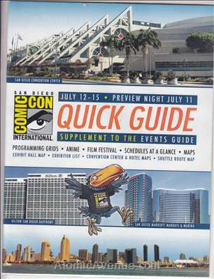 Comic-Con International Quick Guide #2012