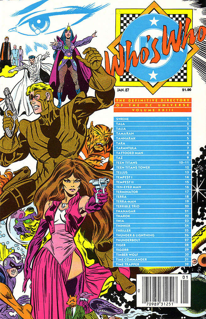 Who’s Who: The Definitive Directory of the DC Universe #23