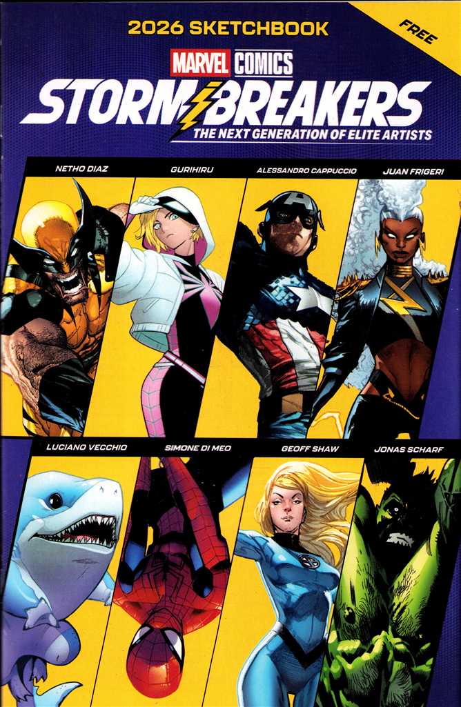 Stormbreakers 2026 Sketchbook #1