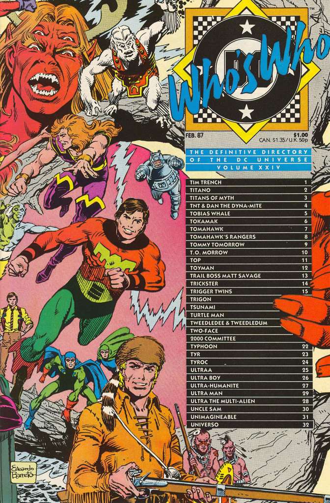 Who’s Who: The Definitive Directory of the DC Universe #24