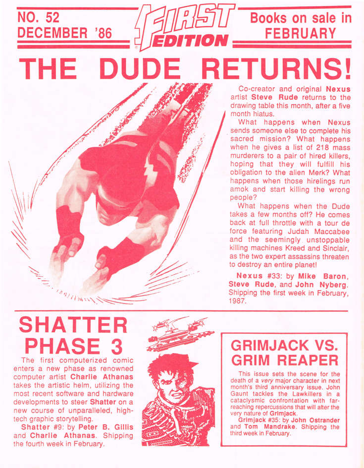 The First Edition #52