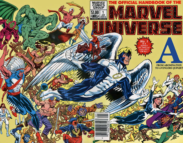 Official Handbook of the Marvel Universe (Vol. 1) #1 Newsstand Edition
