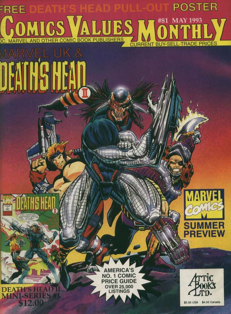 Comics Values Monthly #81