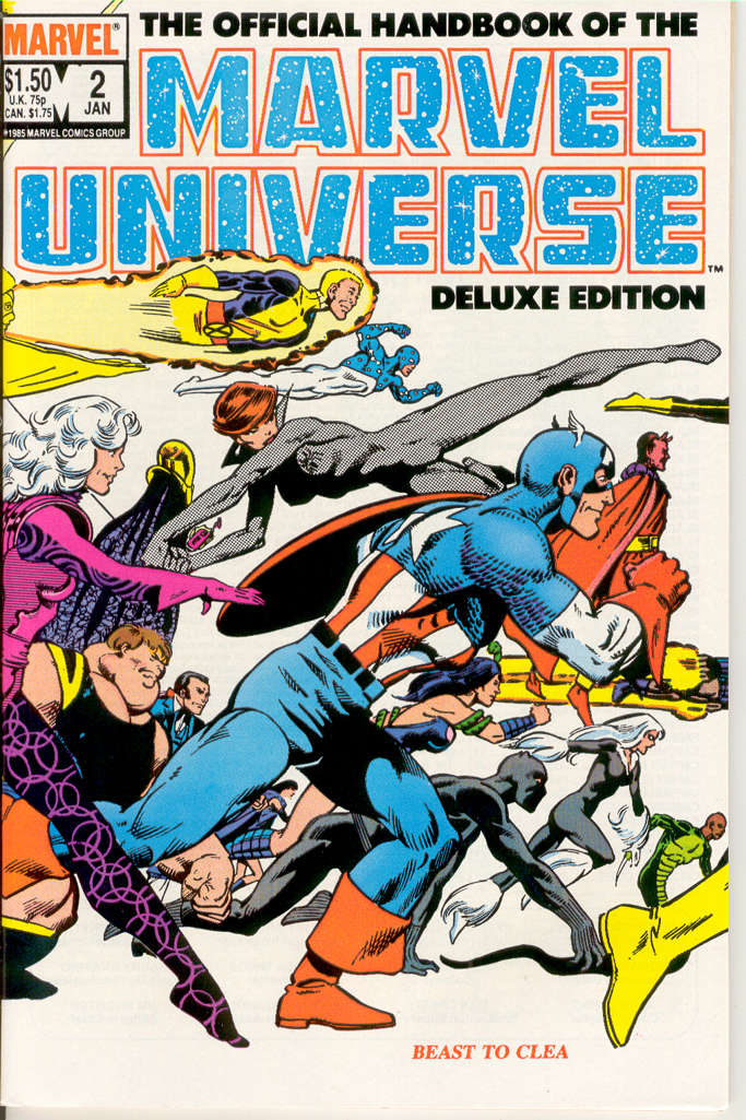 Official Handbook of the Marvel Universe (Vol. 2) #2