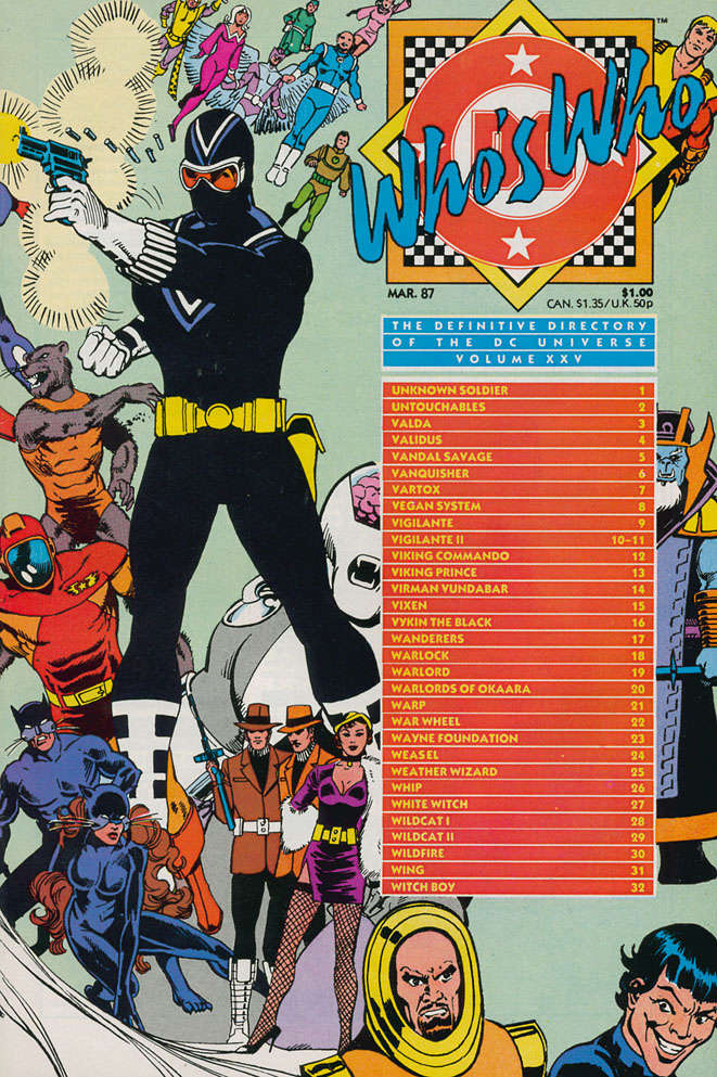 Who’s Who: The Definitive Directory of the DC Universe #25