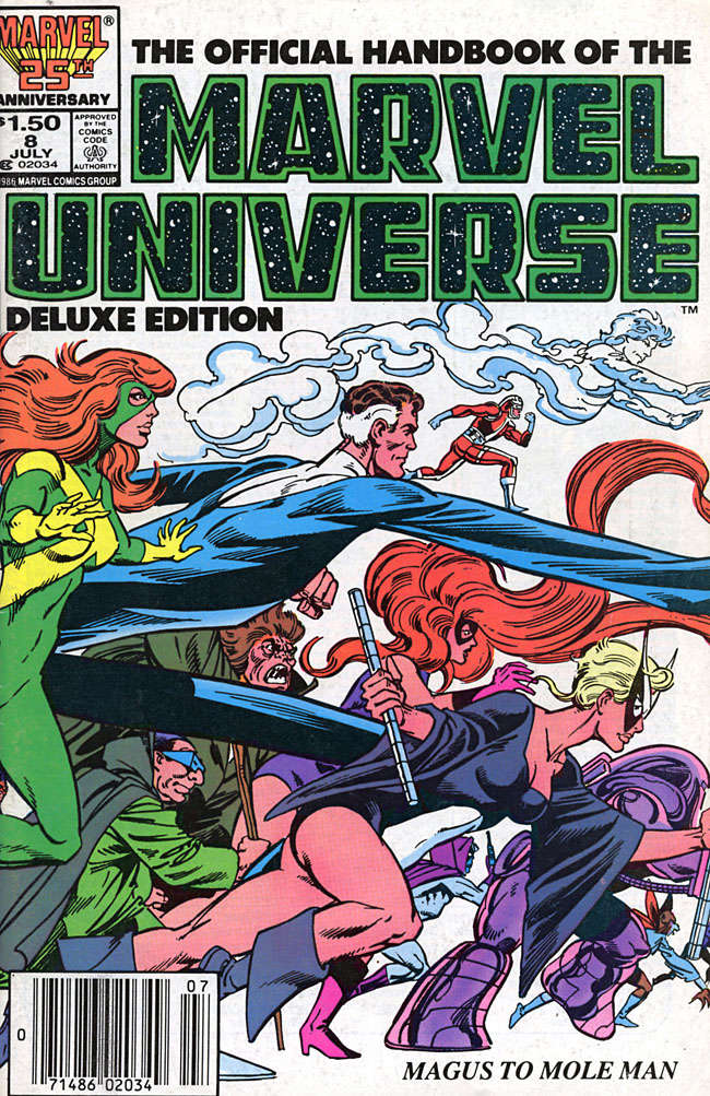 Official Handbook of the Marvel Universe (Vol. 2) #8