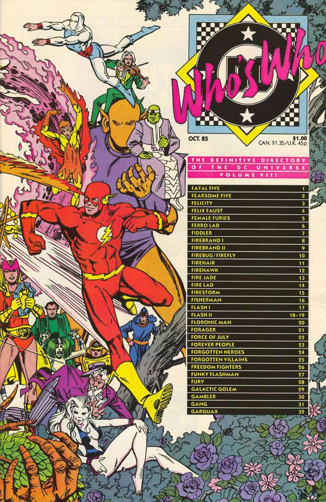 Who’s Who: The Definitive Directory of the DC Universe #8