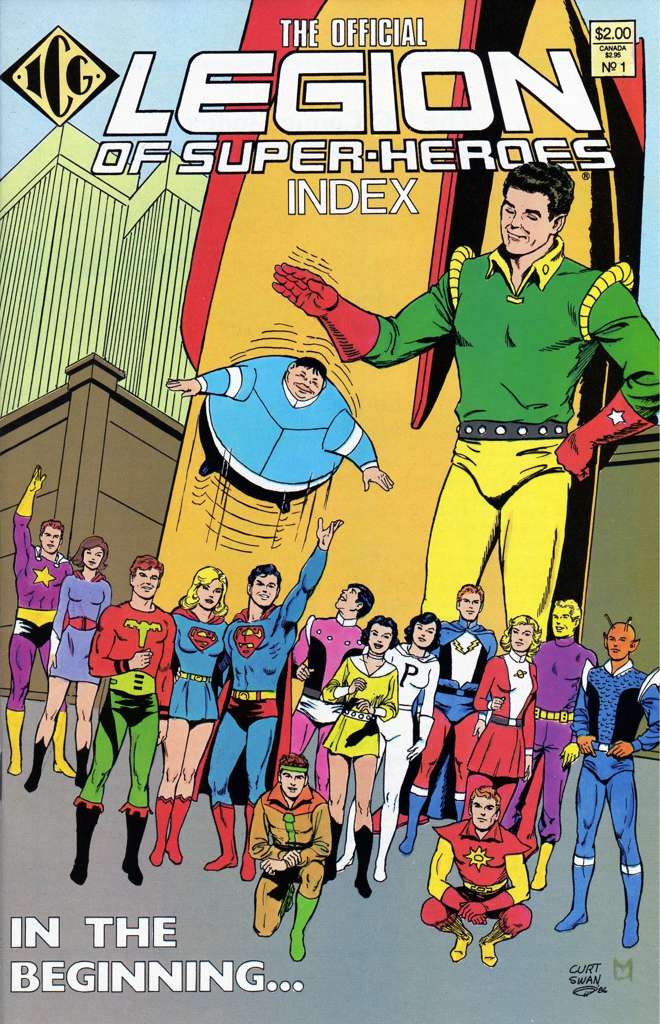 The Official Legion of Super-Heroes Index