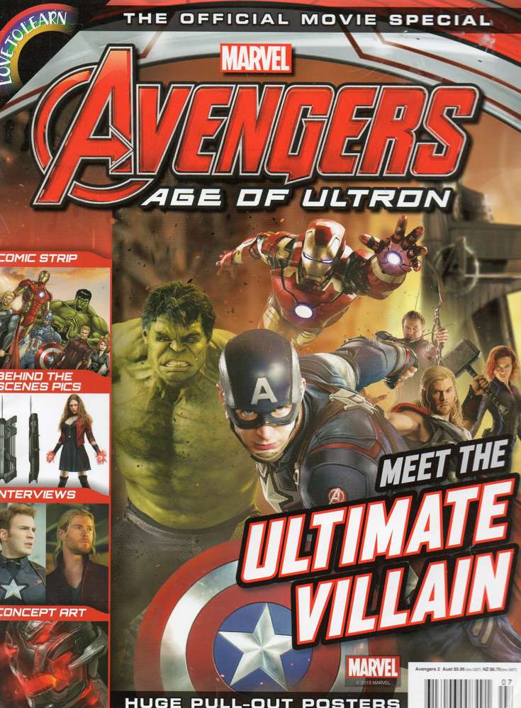 Avengers Age of Ultron Official Movie Special