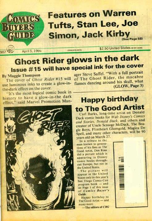 Comics Buyer’s Guide #907