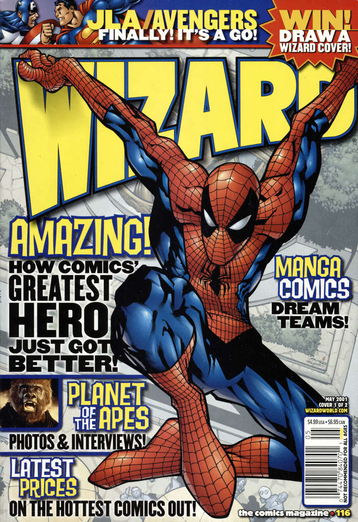 Wizard: The Comics Magazine #116 Variation A