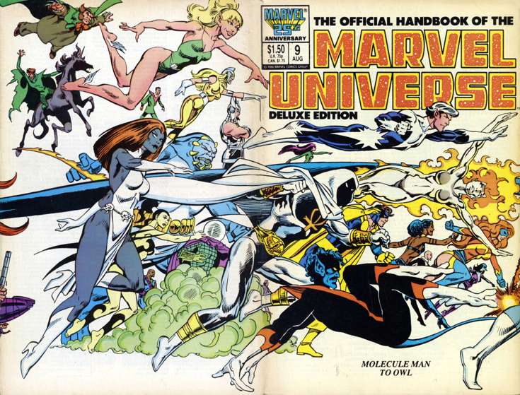 Official Handbook of the Marvel Universe (Vol. 2) #9