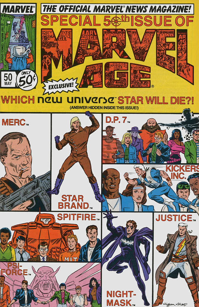 Marvel Age #50
