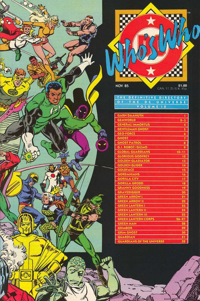 Who’s Who: The Definitive Directory of the DC Universe #9