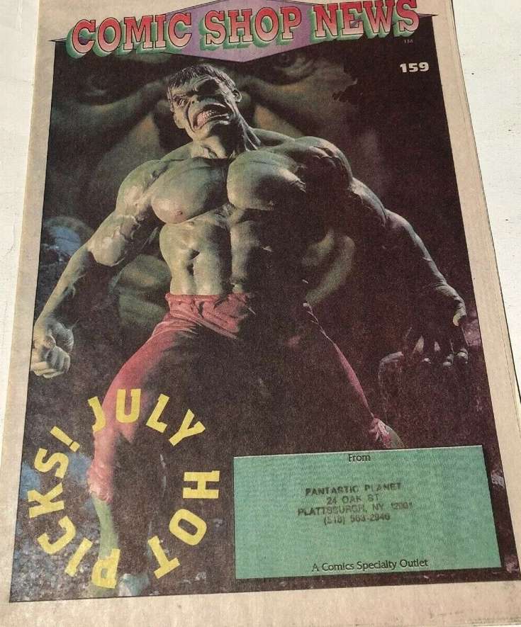 Comic Shop News #159