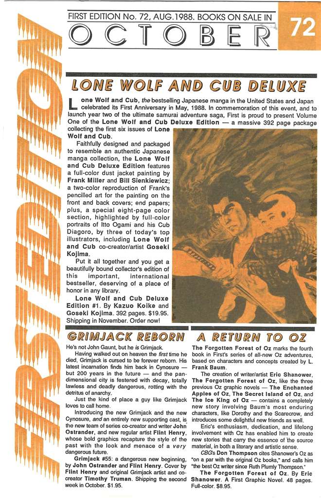 The First Edition #72
