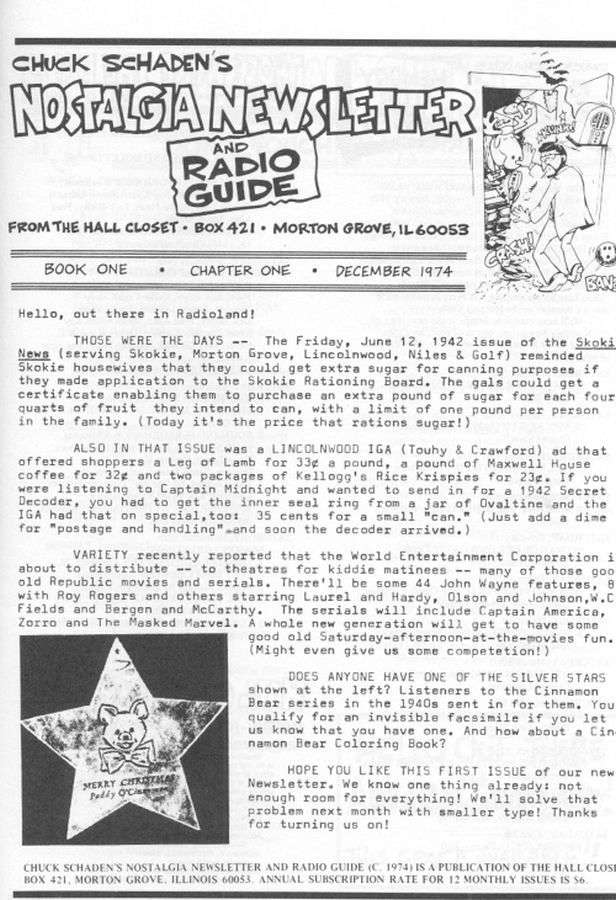Nostalgia Digest