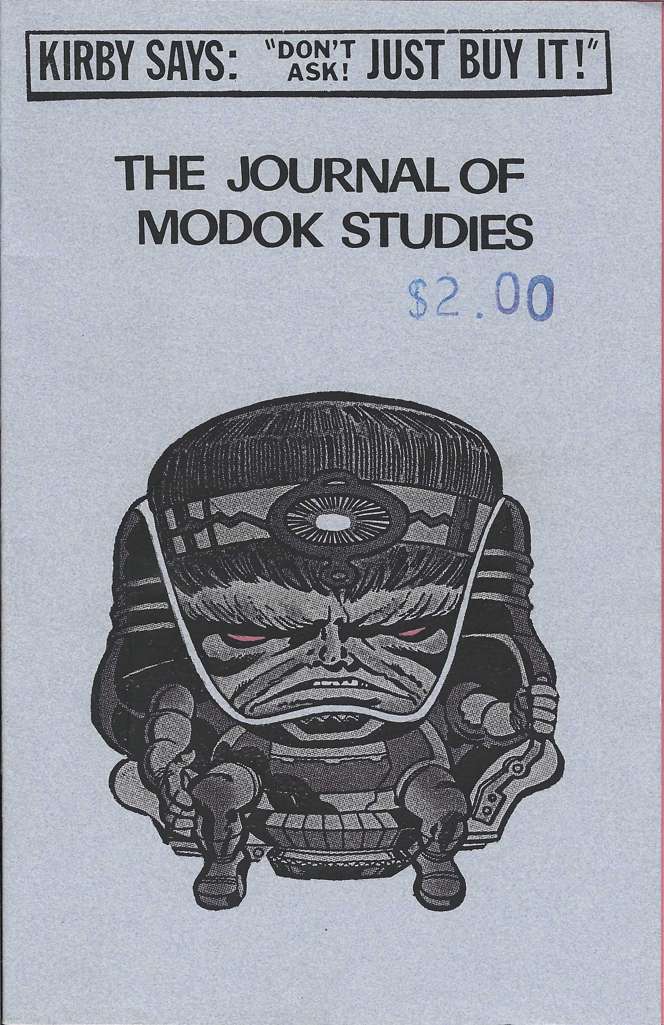 The Journal of Modok Studies #1