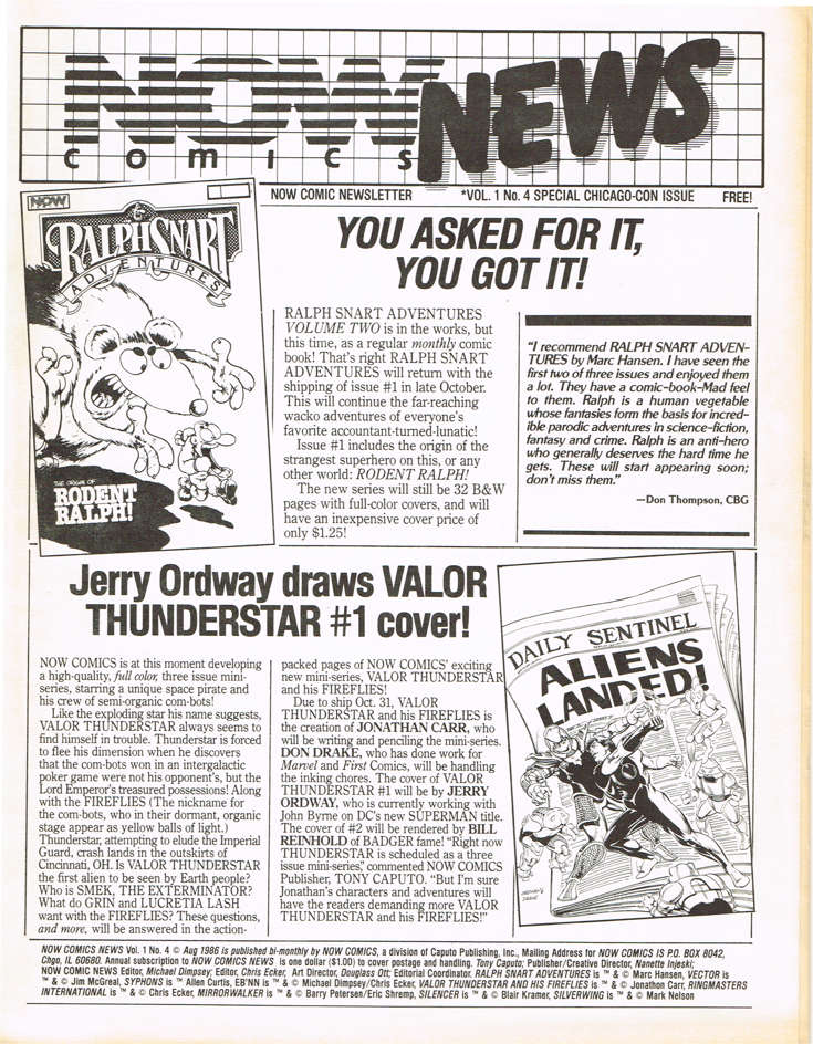 Now Comics News (1st Series) #4