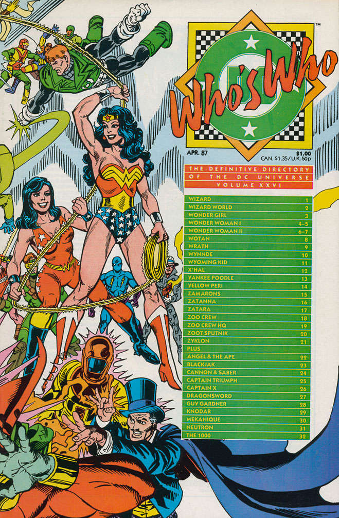 Who’s Who: The Definitive Directory of the DC Universe #26