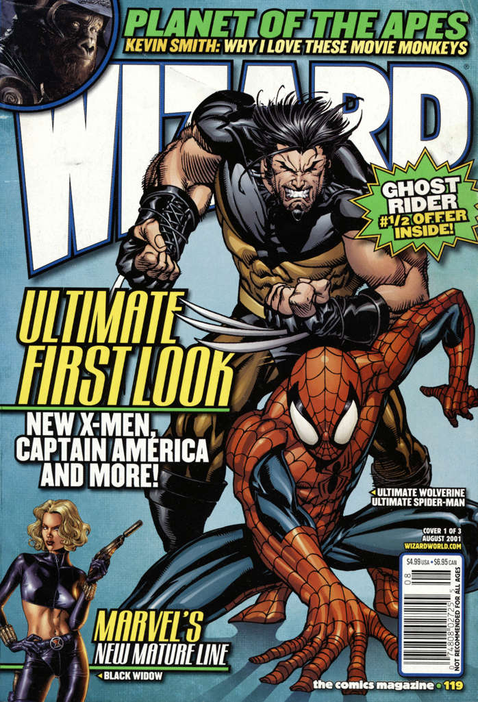 Wizard: The Comics Magazine #119 Variation C