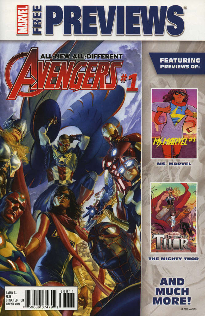 All-New, All-Different Marvel November Previews