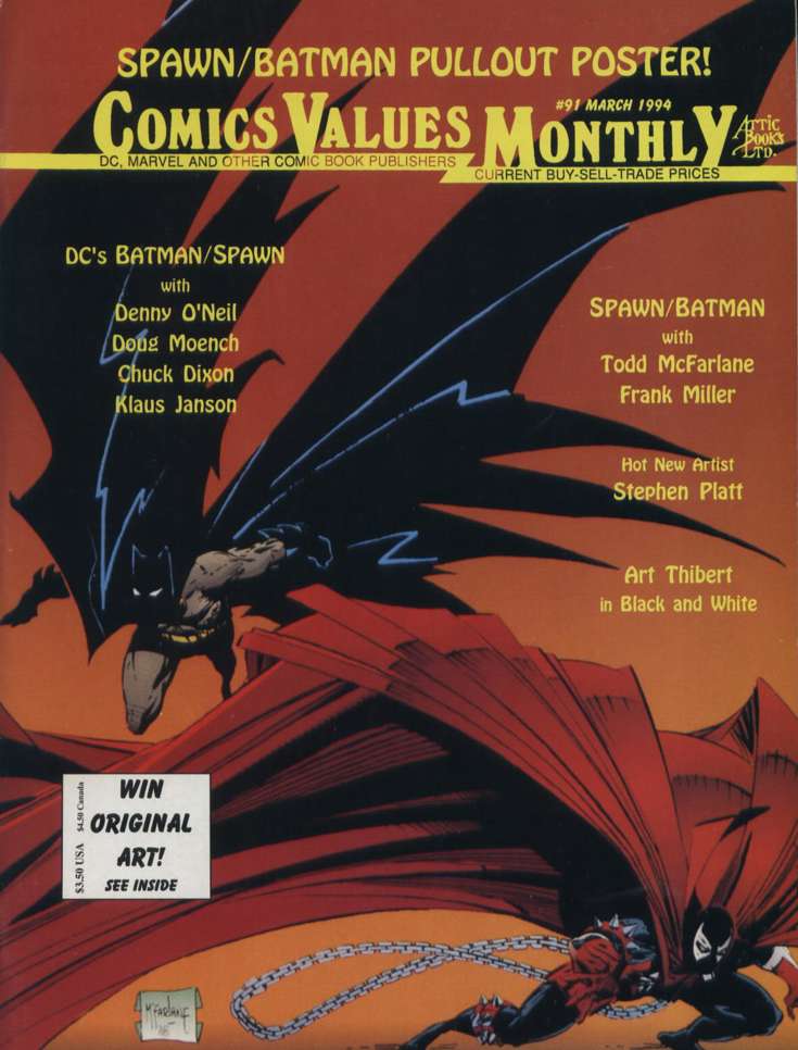 Comics Values Monthly #91