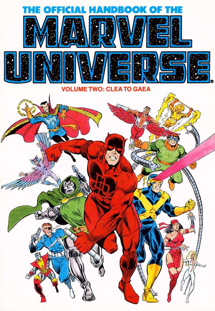 Official Handbook of the Marvel Universe (Vol. 2) Book #2